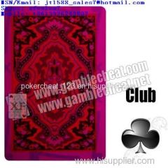 XF Gamble Magic King KEM Plastic Cards For Marked Cards With Red And White Color