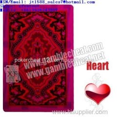 XF Gamble Magic King KEM Plastic Cards For Marked Cards With Red And White Color