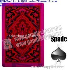 XF Gamble Magic King KEM Plastic Cards For Marked Cards With Red And White Color