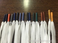 Plastic tips of shoelace