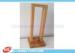 Paint Finished MDF Countertop Display Advertising ISO With LOGO Insert