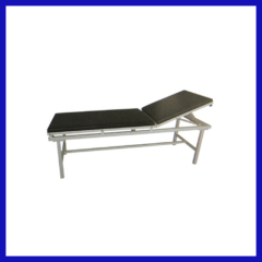 Stainless steel examining table adjustable