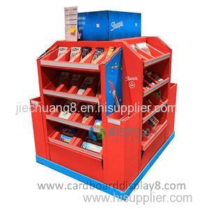 Cheap Hot-sale Cardboard Pallet Display Racks For Stationery