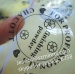 Good Quality Custom Round Water Proof Strong Adhesive Transparent Seal Stickers With Customized Logo Printed