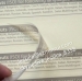 Custom Water Resistant Clear Labels Self Adhesive Transparent Stickers For Boxes Or Jars Sealing Stickers
