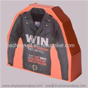 Custom Shape Cardboard Advertising Standees For Clothes