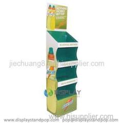 Custom Promotional Food Items Cardboard Stand Display