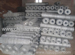 Normal twist electro-galvanized hexagonal wire mesh