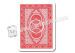 Italian Plastic Ramino Bridge Super Flori Marked Poker Cards Red Blue Index