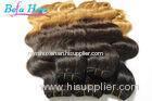 Luxury Double Wefted Ombre Remy Hair Extensions Peruvian Body Wave Hair Bundles
