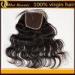 Black Chinese Human Swiss Lace Top Hair Closure Body Wave 4A Grade
