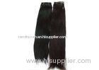 Full Straight Non Remy Human Hair Tangle Free / Brazilian Hair Weaving