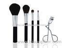 Small Gift Travel Makeup Brush Set Professional Eco Makeup Brushes Black