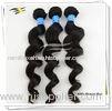 Natural Indian Remy Hair Extensions AAAA Black Loose Wave 28''
