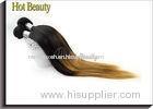 Peruvain Silk Straight Ombre Human Hair Extensions No Shedding SGS BV