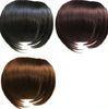 Black and Brown Tangle Free 100% Remy Virgin Hair Fringe Wig