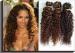 Deep Wave Indian Non Remy Human Hair Weaving Nautral Color OEM ODM