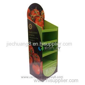 Best Quality Reasonable Price Cardboard Display For Food