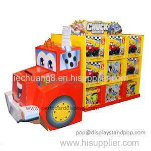 High Quality Customized Luxury Models Cardboard Toy Display Rack