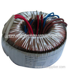 Toroidal Transformer with 150VA Rating Power and Low Magnetic Noise