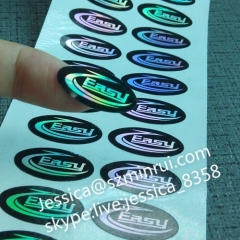 Best Price Security Hologram Sticker Tamper Evident Hologram Label Self Adhesive Vinyl Label Paper