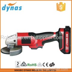 18V cordless DC electric rechargeable angle grinder