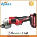 Hand tools 18V cordless DC electric rechargeable angle grinder