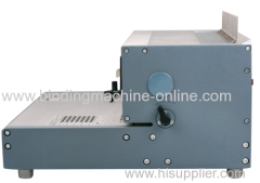 Electric 14inch office book comb binder machinery