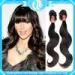 Deep Wave Unprocessed Peruvian Virgin Human Hair Extensions For Women