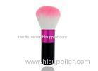 Pink Nature Professional Artist Makeup Brush Kabuki Face Brush With Wooden Handle