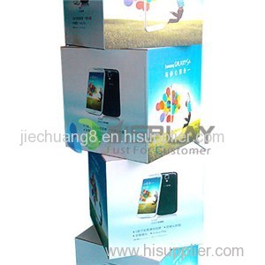 Promotional Cardboard Pallet Display Boxes for Mobile Phone Advertising