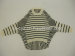 Women's Batwing Striped Mohair Sweaters