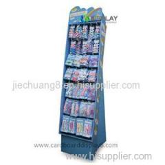 High Quality Portable Print Cardboard Accessory Display Racks