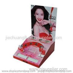 Advertisement Cosmetic Table Top Cardboard Display Boxes