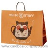 Large Twisted Handle Kraft Paper Carrier Bags for Clothing