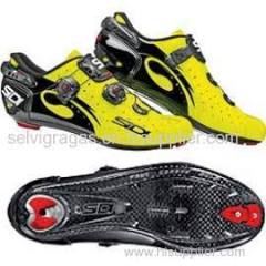 2015 Sidi Wire Shoe Black and Yellow