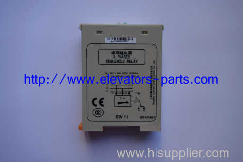 Step Elevator Lift Spare Parts SW11 Phase Sequence Relay