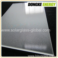 Anti-reflective coating solar glass 3.2mm