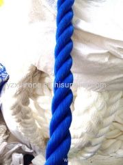 Factory price 3 strand PP rope 8-40mm