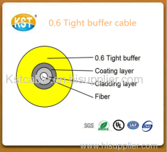 Communication cable optical cable/single-fiber 0.6mm Tight Buffer CableGJFJV