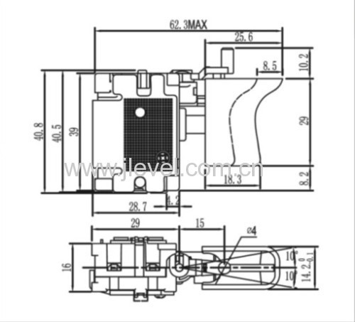 DC TOOL SWITCH 7.2-24V 16A