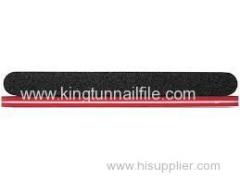 classical black staight nail file