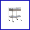 stainless steel medical trolley