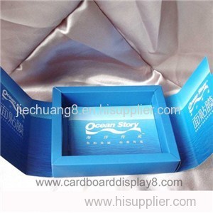 Custom Printed Cosmetic Box With Silver Stamping Logo In Shenzhen