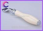 Durable Luxury faux ivory handle Mach 3 razor triple blades razor for men