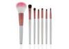 Wood Handle Custom Professional Travel Makeup Brushes With Cosmetic Bag