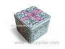 Promotional Gift Metal Square Tin Box For Cookie And Biscuit Cake Storage