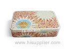 New Design Rectangular Chocolate Candy Tin Box For Christmas And Wedding