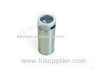 Spice Salt Metal Round Tin Box Containers CMYK / PMS With PS Window