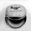 Metal Round Tin Box Canister For Lip Balm Cream Shoe Polish Press To Open